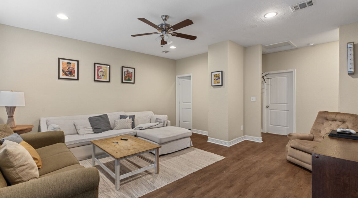 Upstairs common area